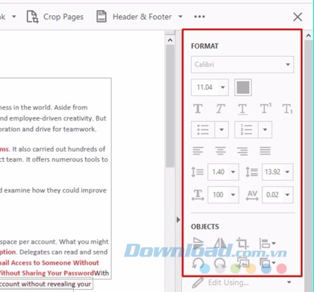Hướng dẫn cách làm đậm chữ trong file pdf dễ nhất