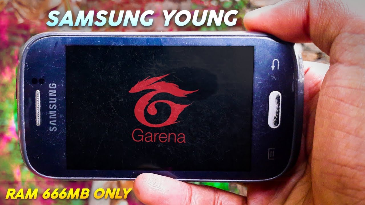 Free Fire Game Test In Samsung Galaxy Young (Mini)