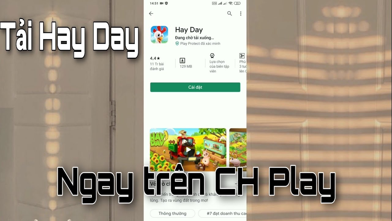 Hướng dẫn tải Hay Day về điện thoại Android đơn giản dễ làm